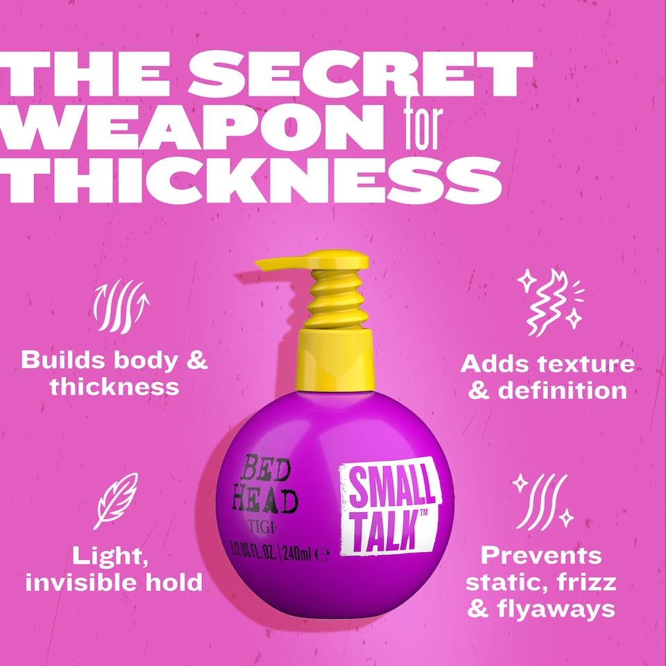 image 1 of Tigi Bed Head Small Talk Thickening Cream 240ml