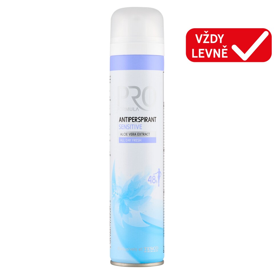 Tesco Pro Formula Sensitive Antiperspirant 200ml