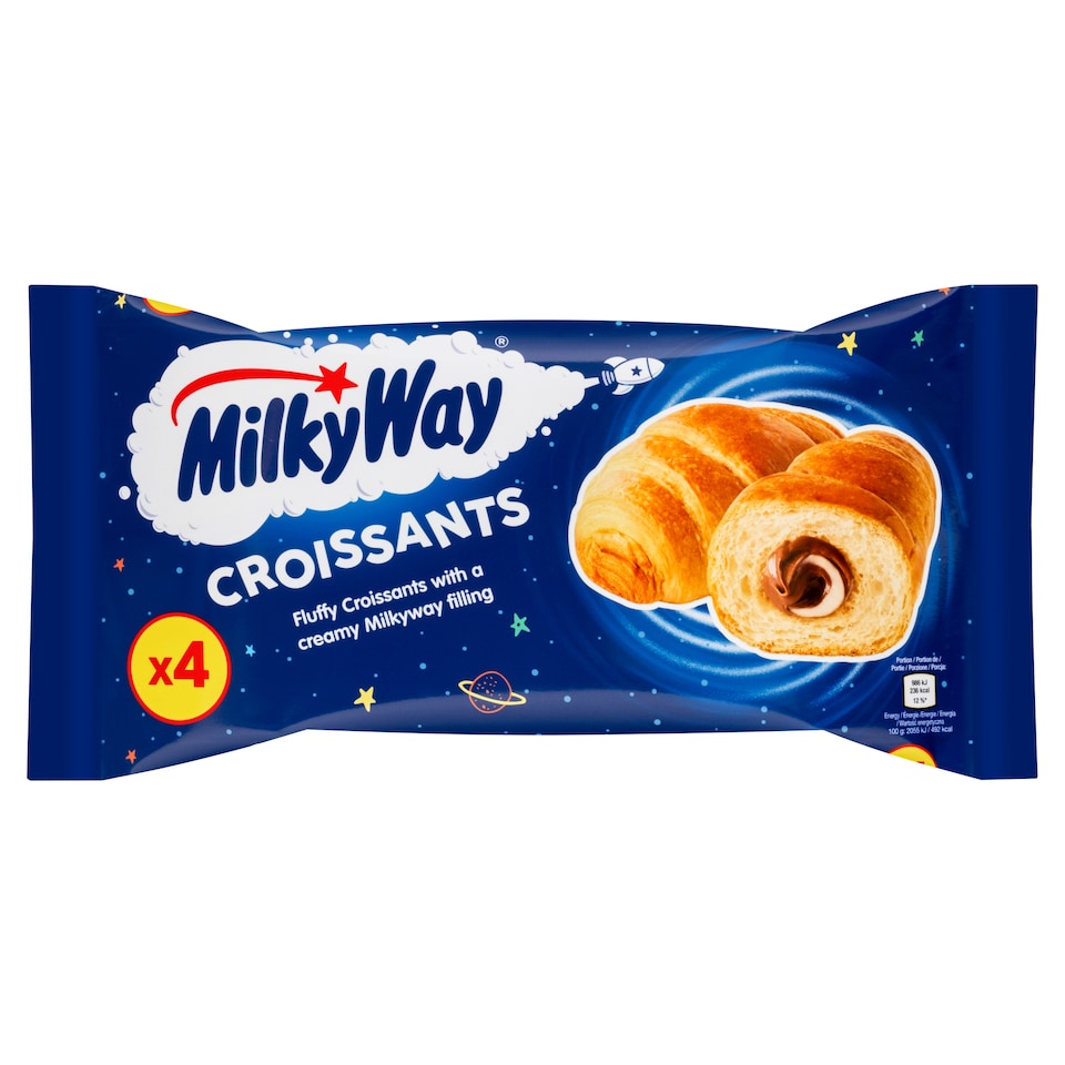 MILKY WAY CROISSANT 4 x 48 g