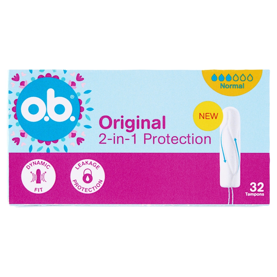 o.b. Original Normal Tampons 32 pcs