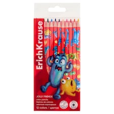 Erich Krause Jolly Friends Color Pencils 12 pcs