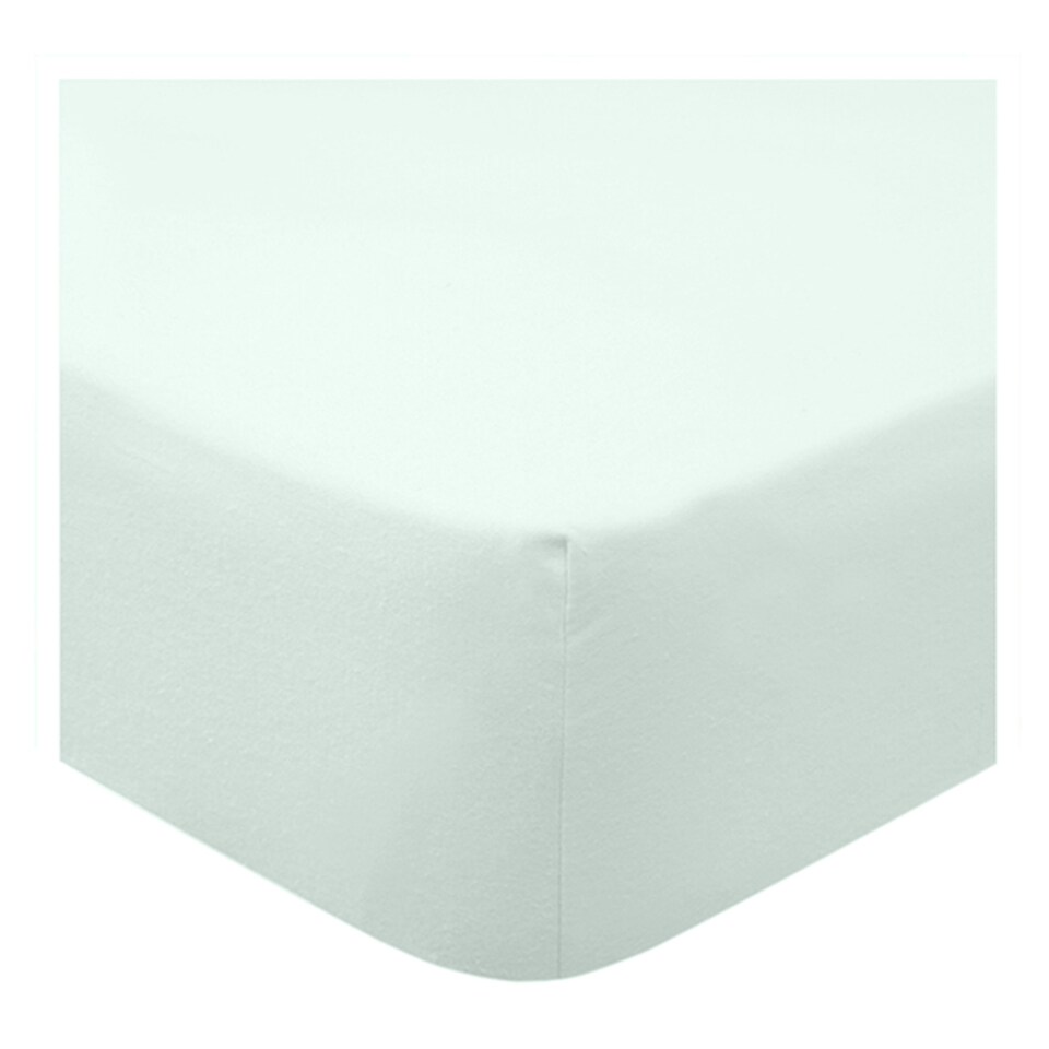 Tesco Sage Polycotton Fitted Sheet Single Tesco Groceries