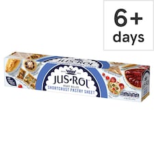 Jus-Rol Ready Rolled Shortcrust Pastry Sheet 320g