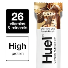Huel Chocolate Chip Cookie Dough Complete Nutrition Bar 55g