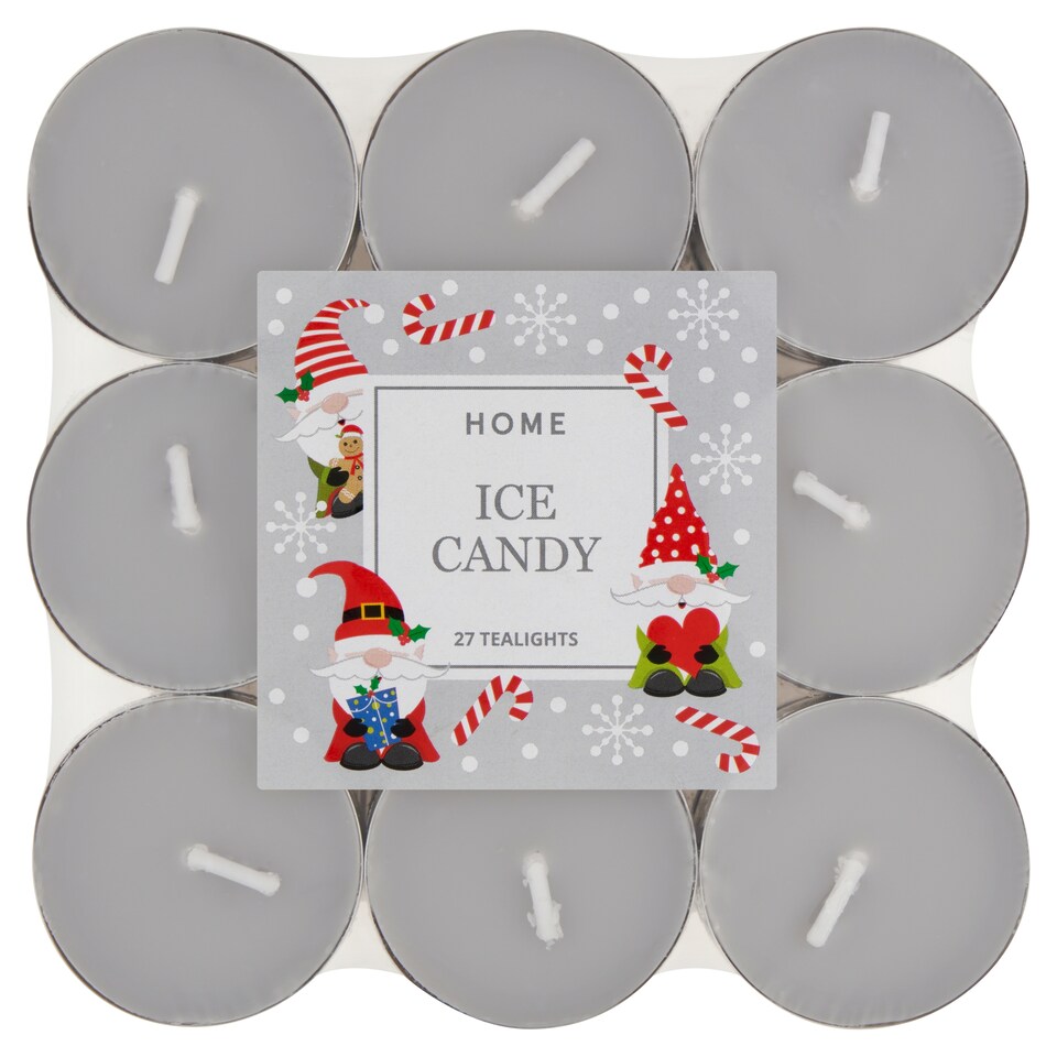 Home Ice Candy Scented Tealights 27 x 8.3g