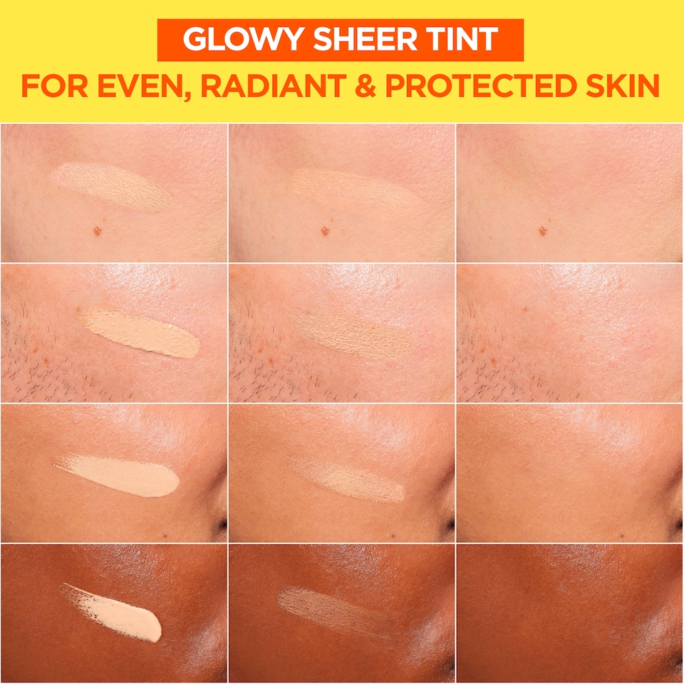 image 1 of Garnier Skinactive Vitamin C Daily UV Brightening Fluid SPF50 40ml