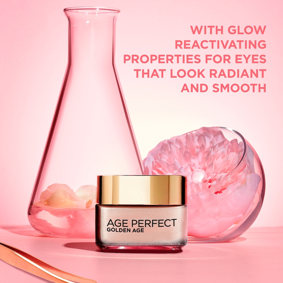 image 1 of L'Oreal Paris Age Perfect Golden Age Rosy Glow Eye Cream for Dark Circles 15Ml