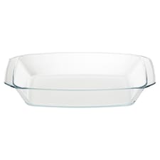 Tesco Glass Rectangular Roaster 39X23 Cm