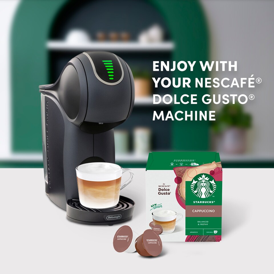 image 1 of Nescafe Dolce Gusto Starbucks Cappuccino 12 Capsules 120G