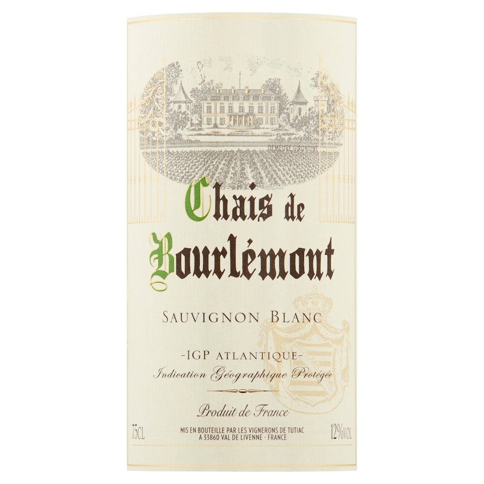 image 1 of Chais De Bourlmt Cotes De Duras White 75Cl