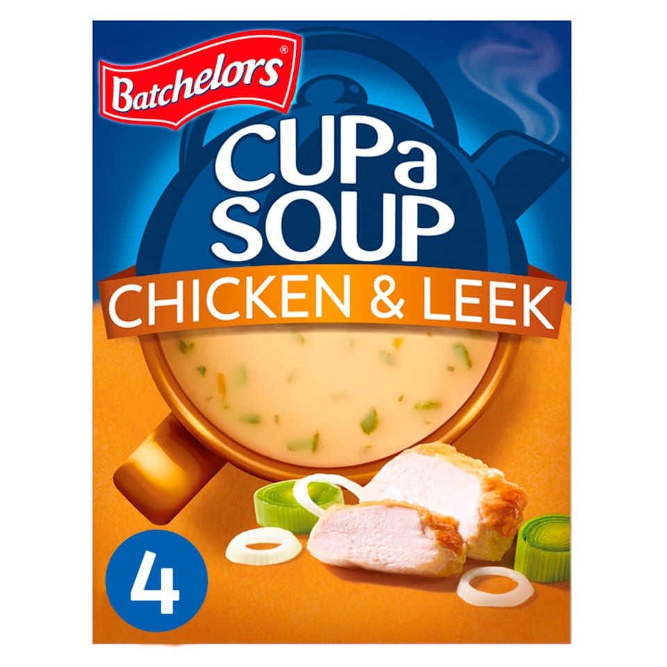 image 1 of Batchelors Cup A Soup Chicken & Leek 4 Pack 86G