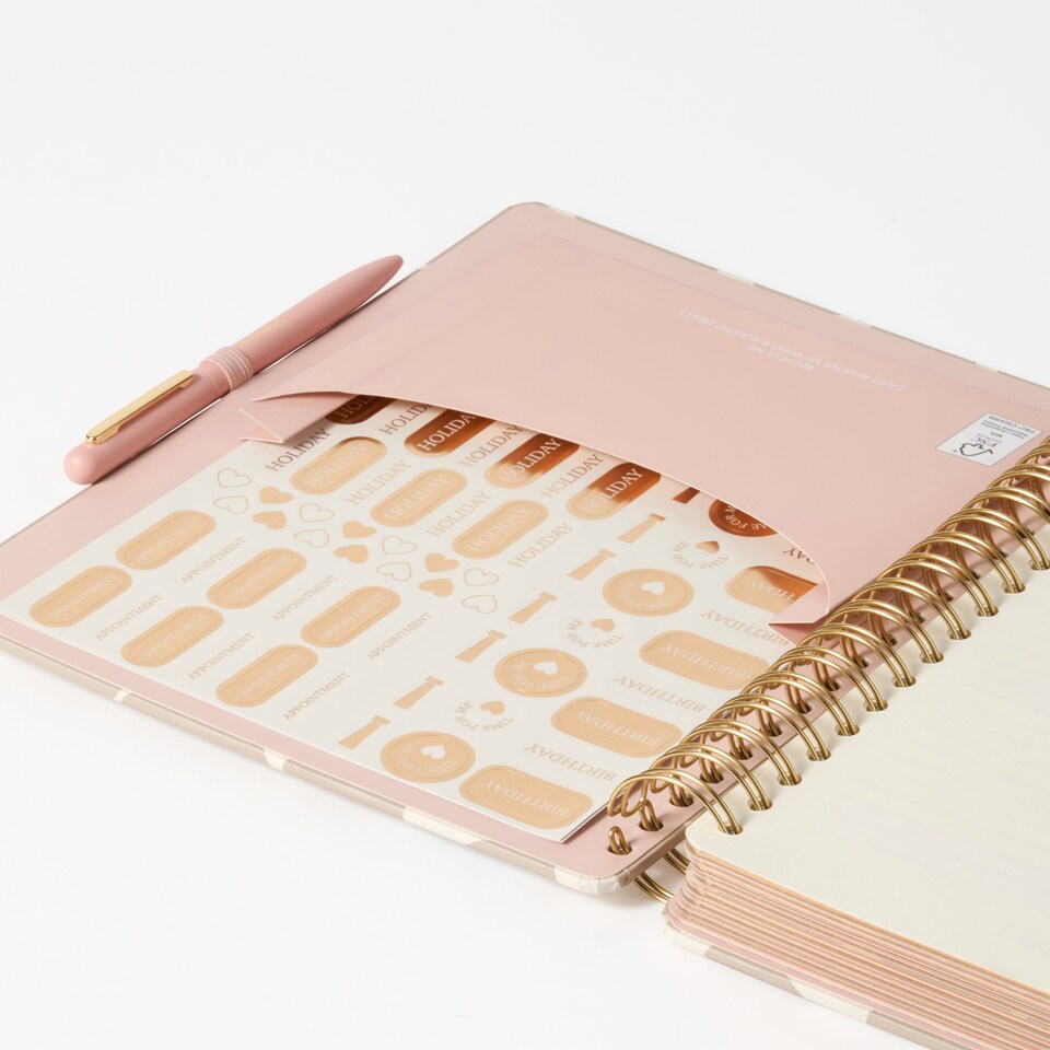 image 1 of Paperchase Timeless 8x10  Wiro Annual 2025 Organiser