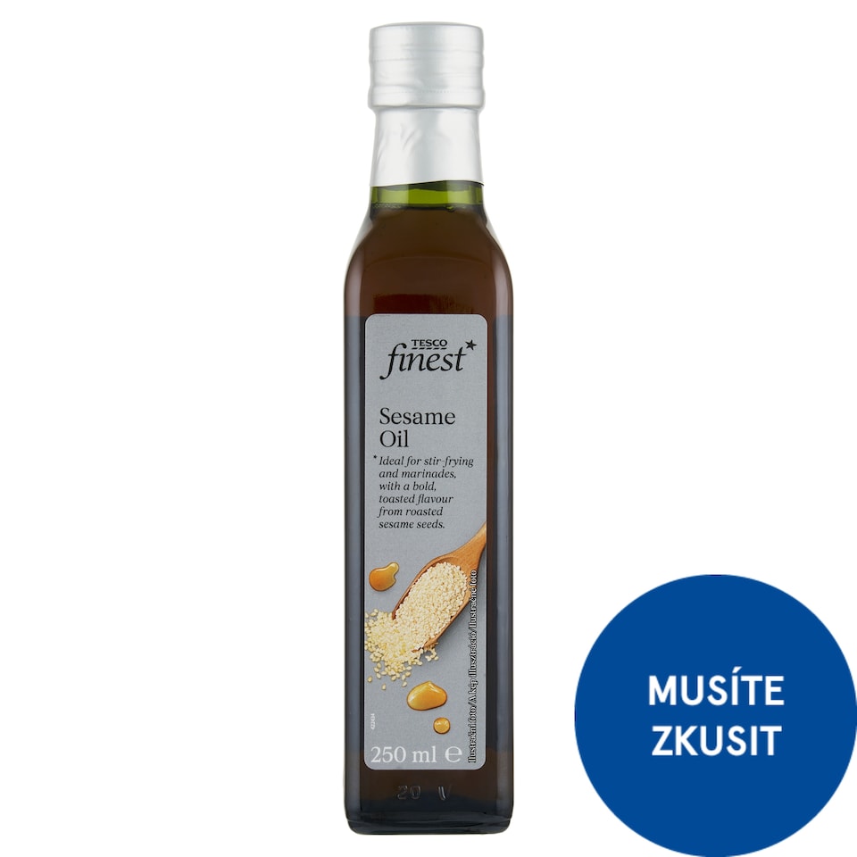 Tesco Finest Olej z pražených sezamových semen 250ml
