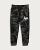 image 4 of Hype Cotton Rich Camouflage Joggers in Multi Black