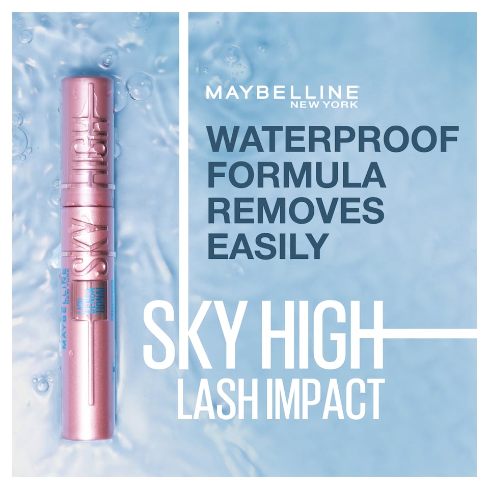 image 1 of Maybelline Lash Waterproof Mascara 01 Very Black 6Ml