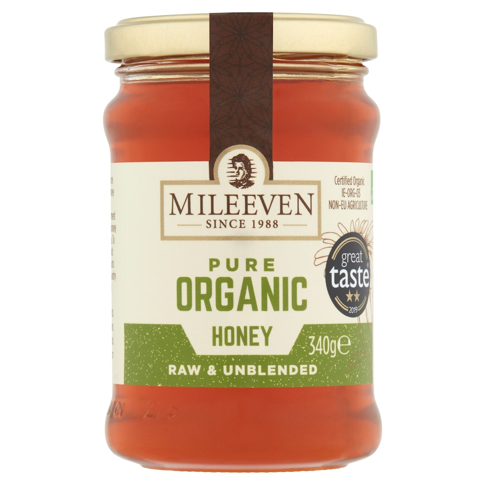 Mileeven Organic Honey. Raw And Unblended 340G