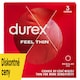 image 1 of Durex Feel Thin Condoms 3 pcs