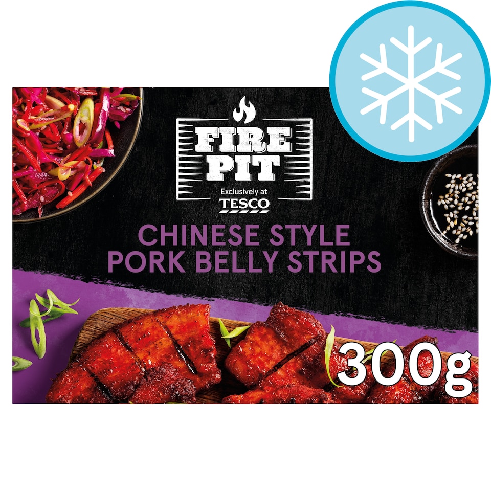 Tesco Fire Pit Chinese Style Pork Belly 300G