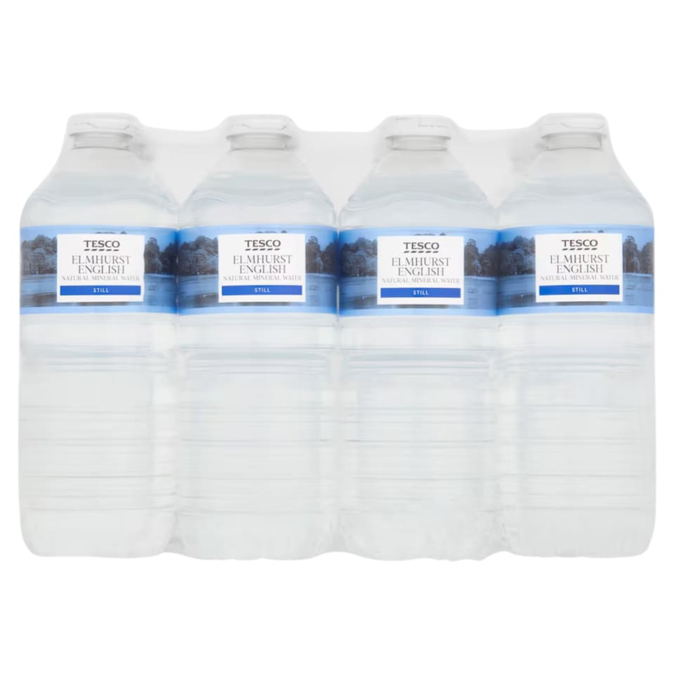 Tesco Elmhurst Natural Mineral Still Water 12X500ml