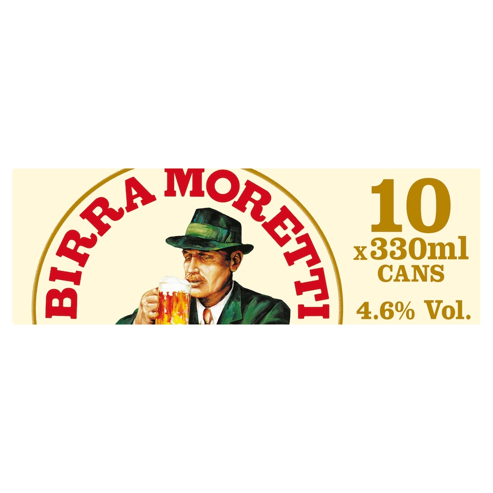 Birra Moretti Lager 10 X 330Ml