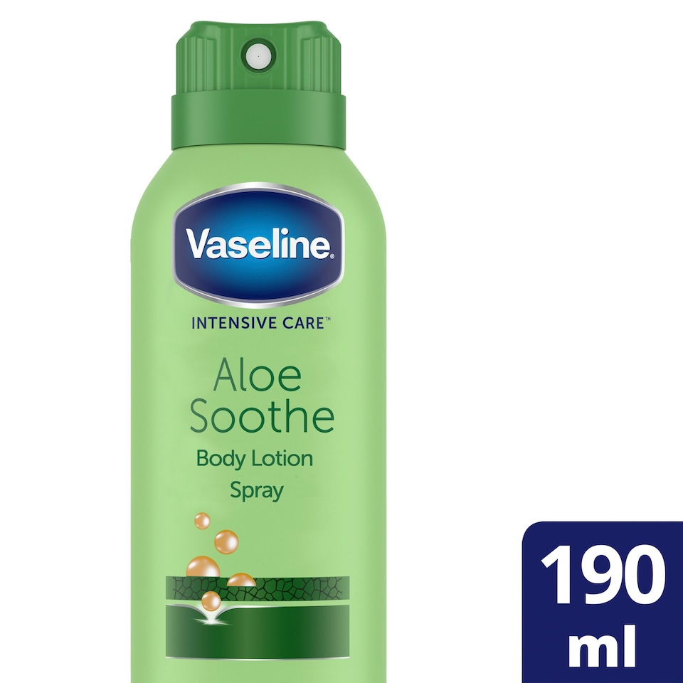 image 1 of Vaseline Aloe Soothe Spray & Go 190ml