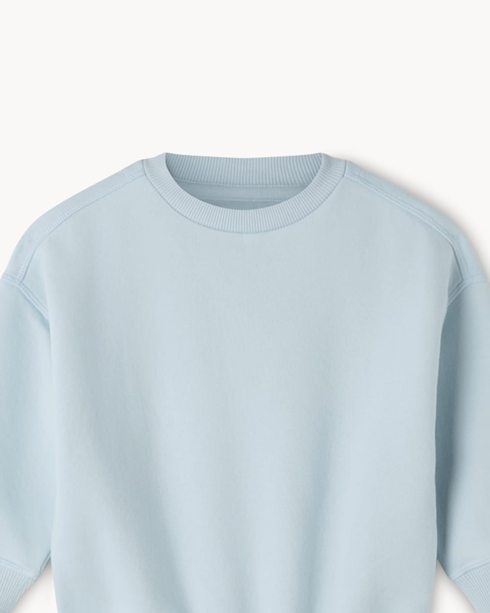 image 1 of F&F Boys 2-Pack Cotton Rich Sweatshirt and Joggers Set in Blue