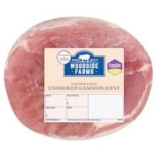 Woodside Farms Northern Irish Unsmoked Gammon Joint 0.7kg - 1.3kg
