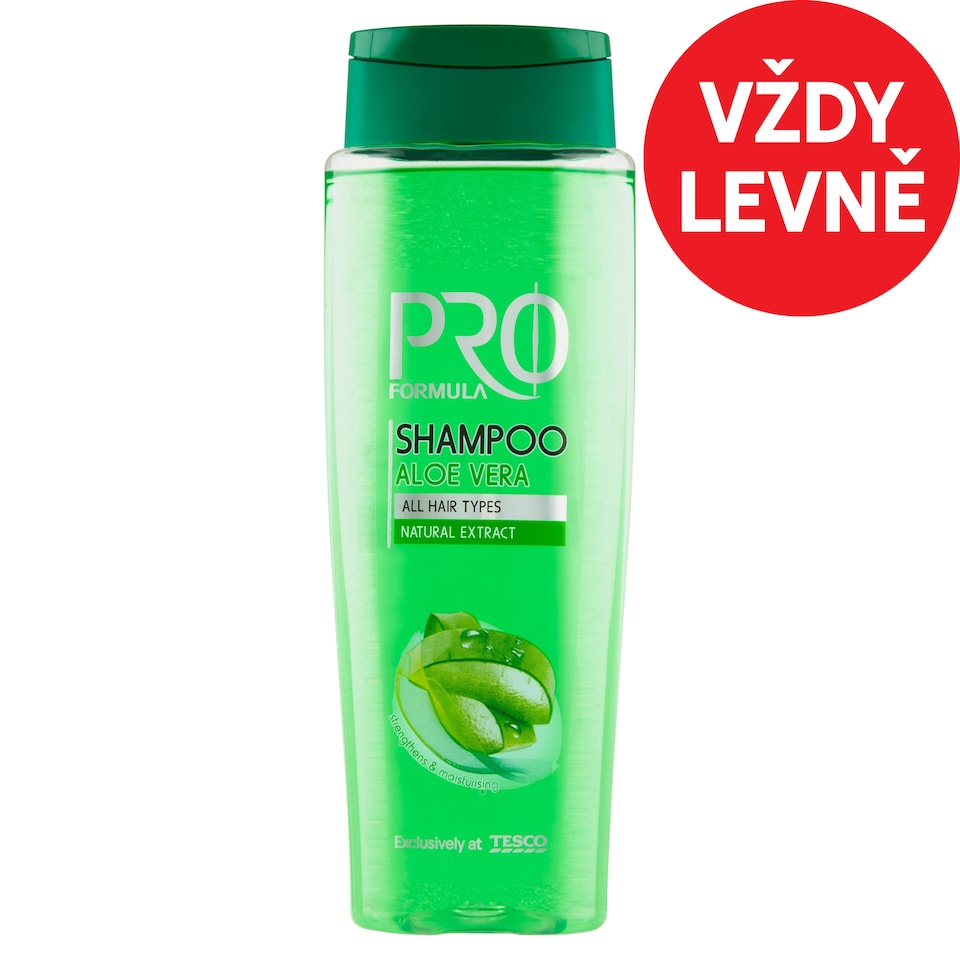 Tesco Pro Formula Aloe Vera Shampoo 400ml