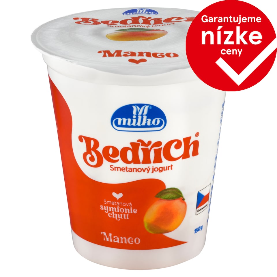 Milko Bedřich jogurt smotanový mangový 150 g