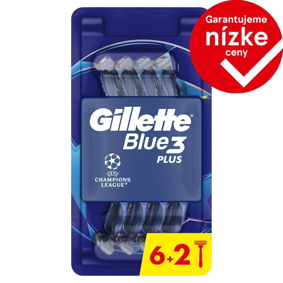 obrázok 1 z Gillette Blue3 Plus Comfort, Jednorazové Holiace Strojčeky Pre Mužov, Balenie Holiacich Strojčekov