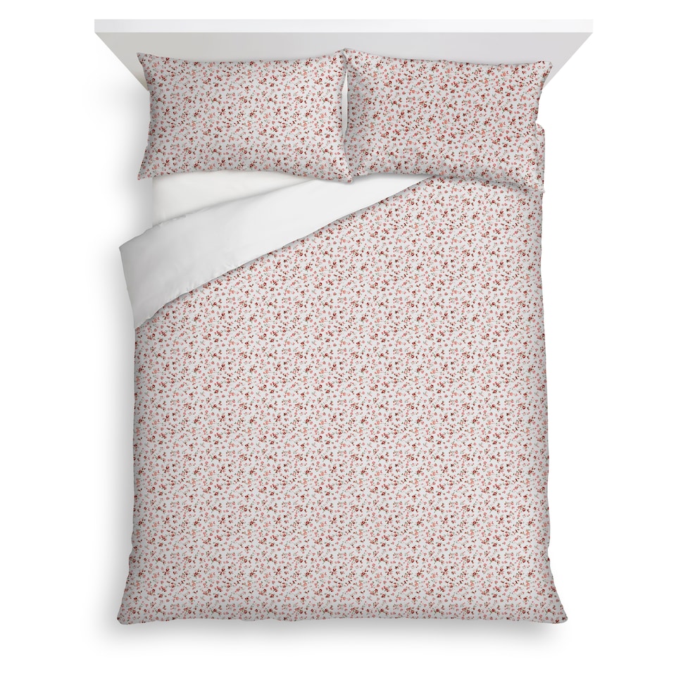 F&F Home Textured Floral Duvet Set King