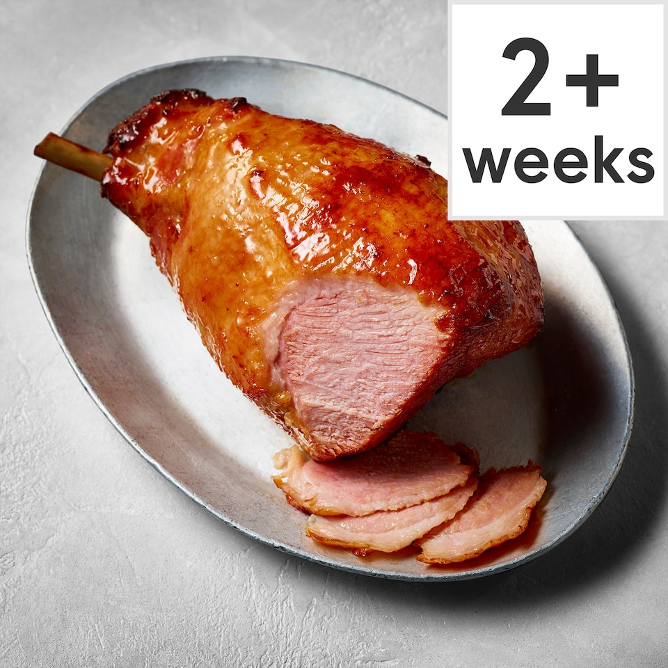 47. Tesco Finest Slow Cooked Bone-in Gammon with a Honey Glaze 1.67kg (Serves 8)