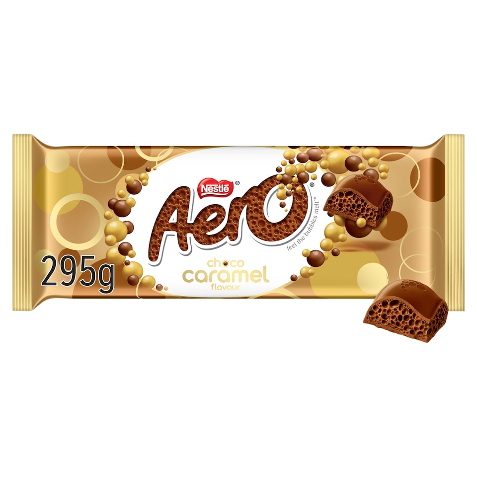 image 1 of Aero Caramel Chocolate Giant Gifting Bar 295g
