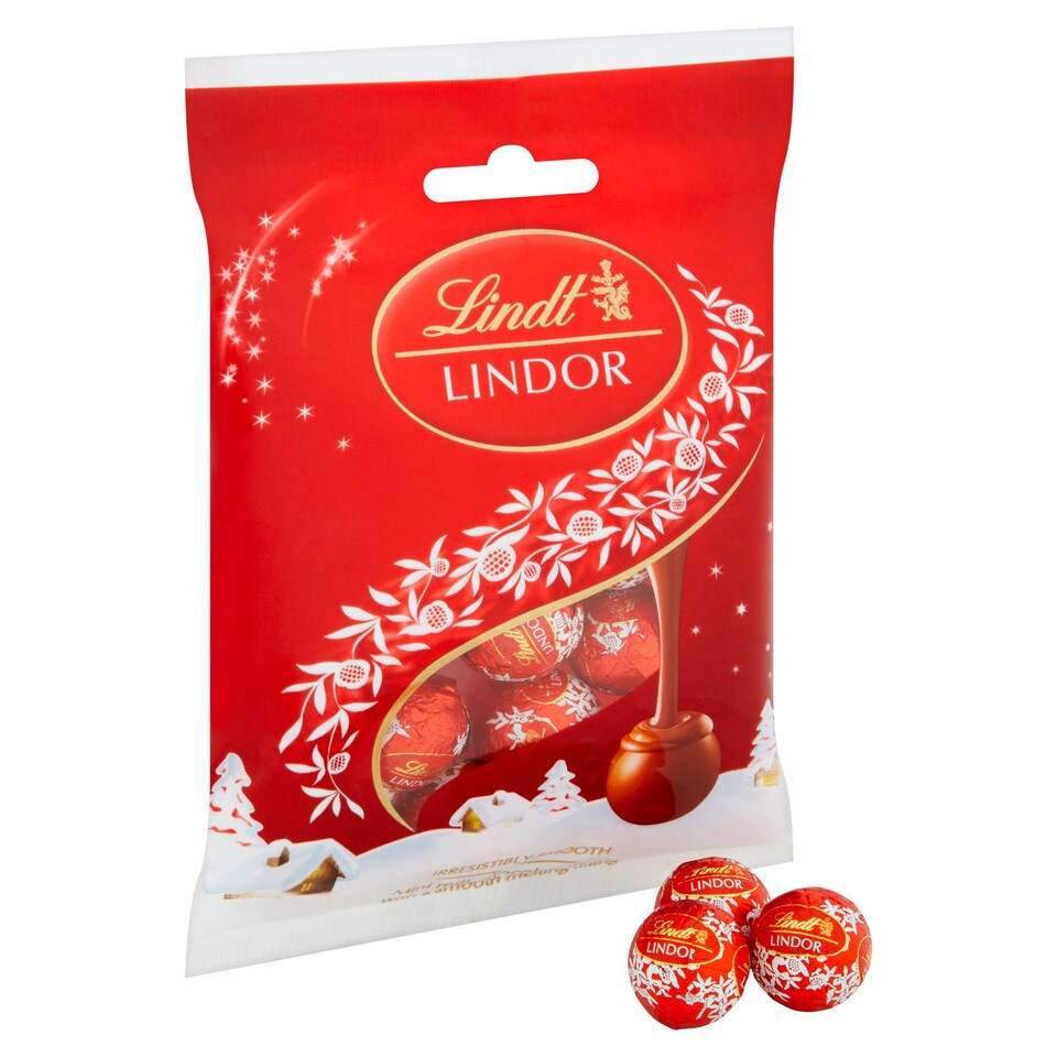 image 1 of Lindt Lindor Milk Chocolate Truffles 100G