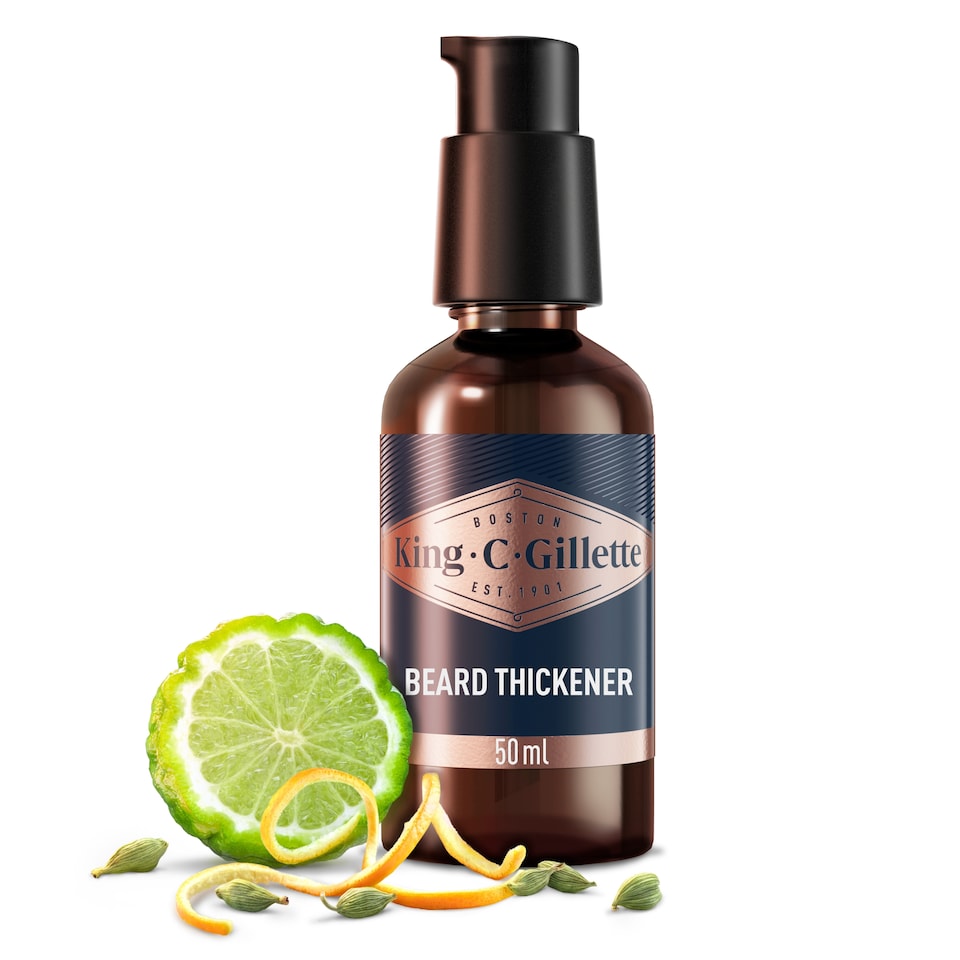 image 1 of King C Gillette Beard Thickener 50ml