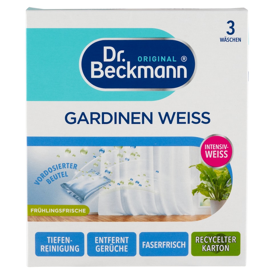 Dr. Beckmann fehérítőpor függönyhöz 3 x 40 g
