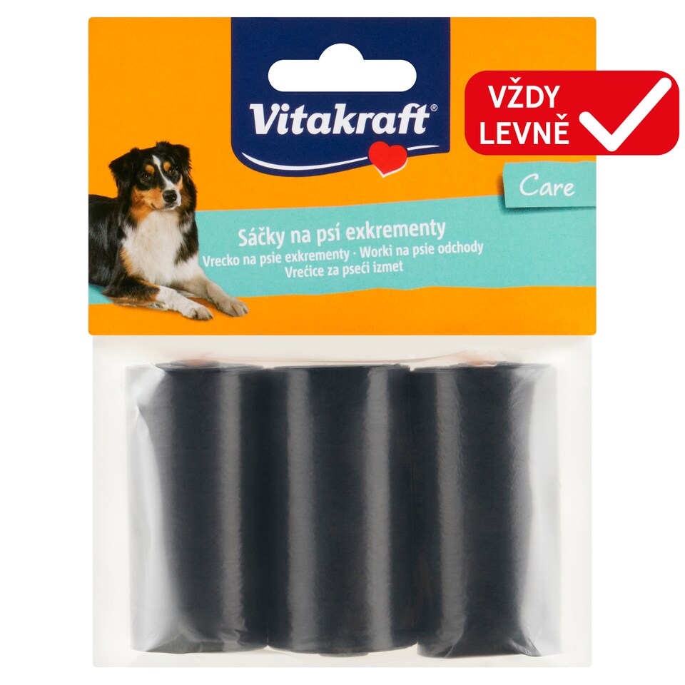 Vitakraft Care sáčky na psí exkrementy 3 x 20 sáčků