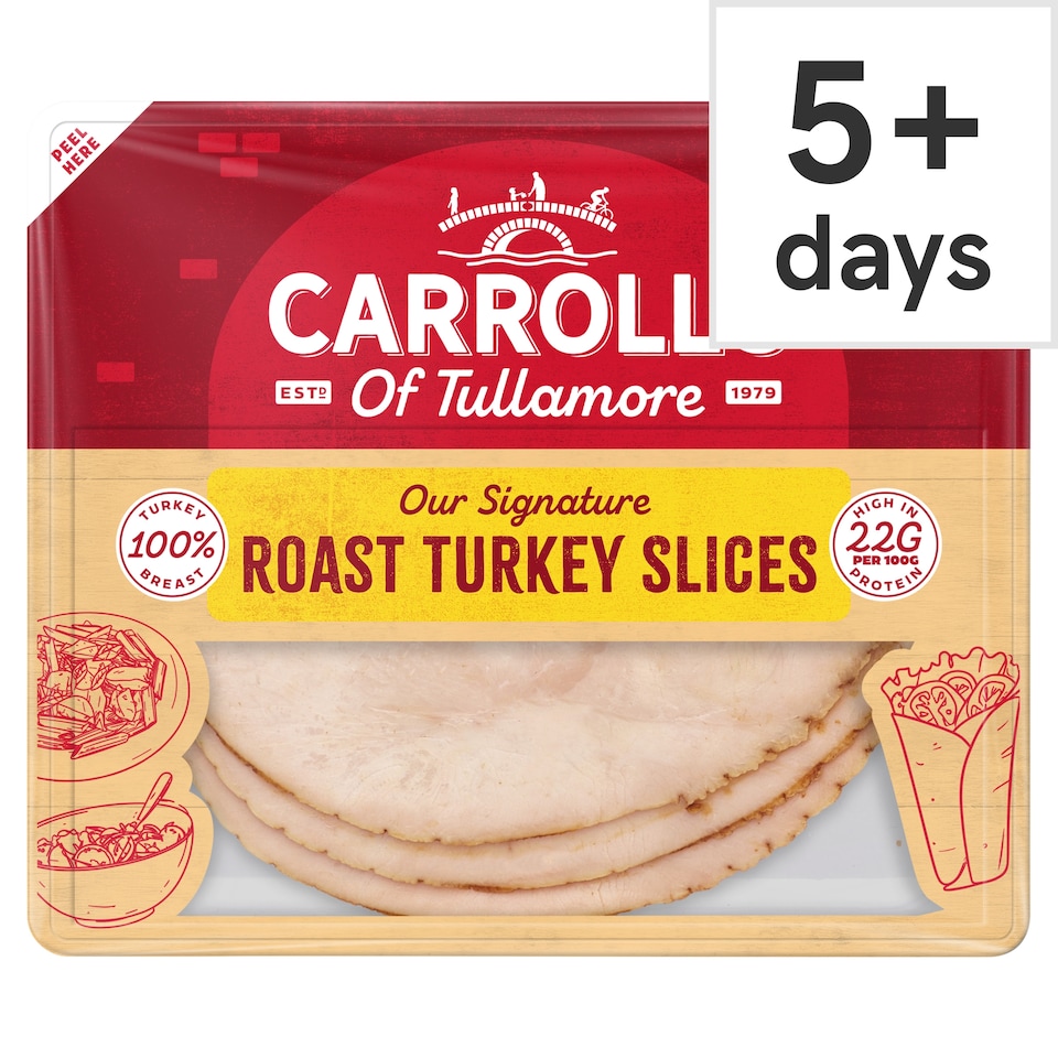 Carroll's Signature Roast Carved Turkey 90G