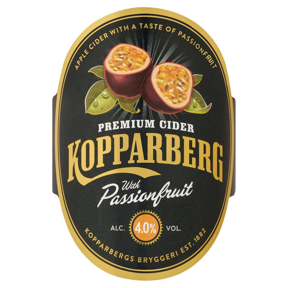 Kopparberg Passionfruit cider 4% 500 ml  1. kép