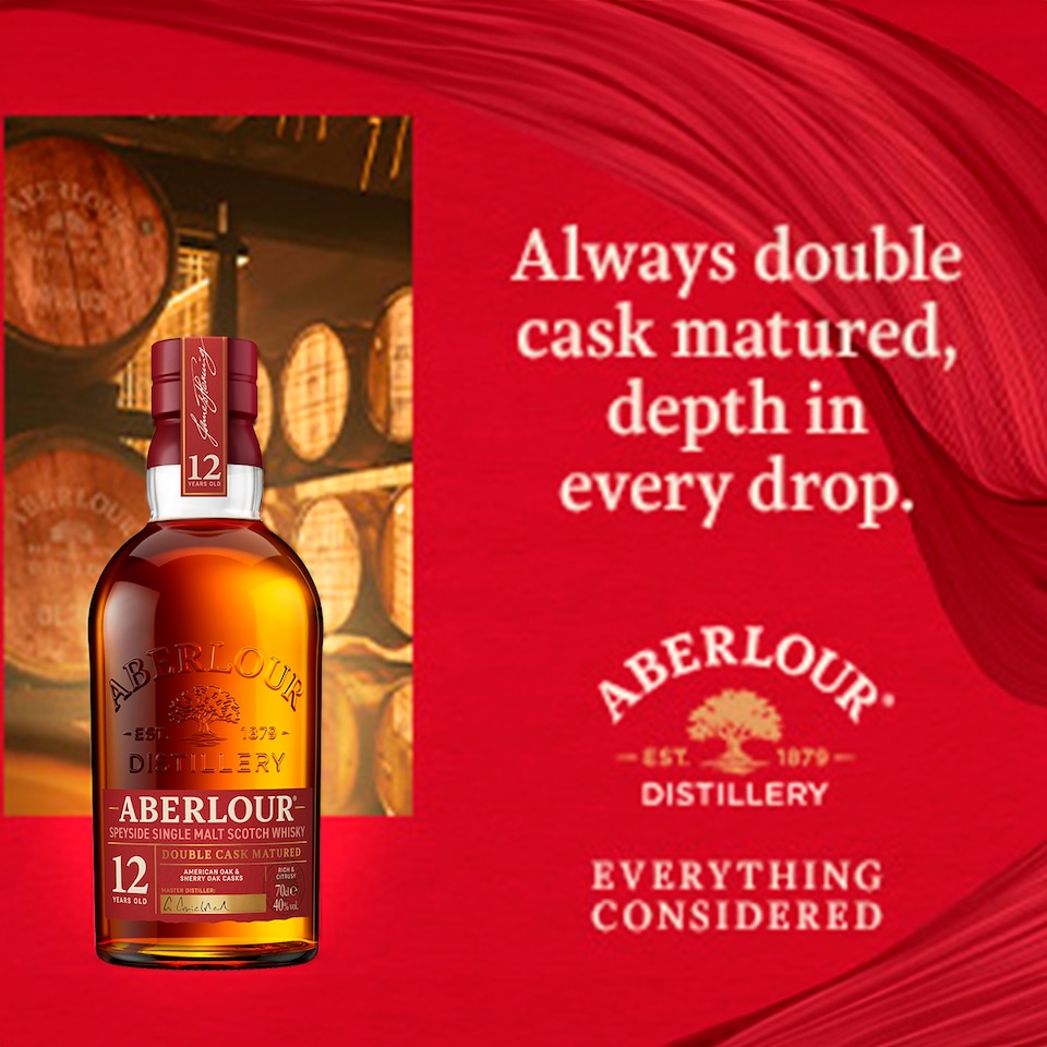image 1 of Aberlour Distillery 12 Years Old Speyside Single Malt Scotch Whisky 70cl