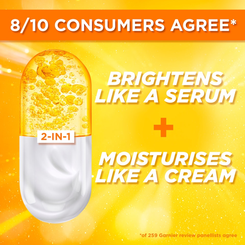 image 1 of Garnier Skin Active Vitamin C Brightening Serum Spf25 50Ml