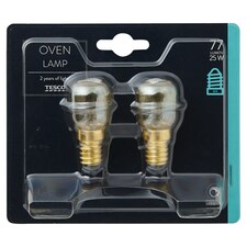 Tesco Oven Lamp 2 Pack