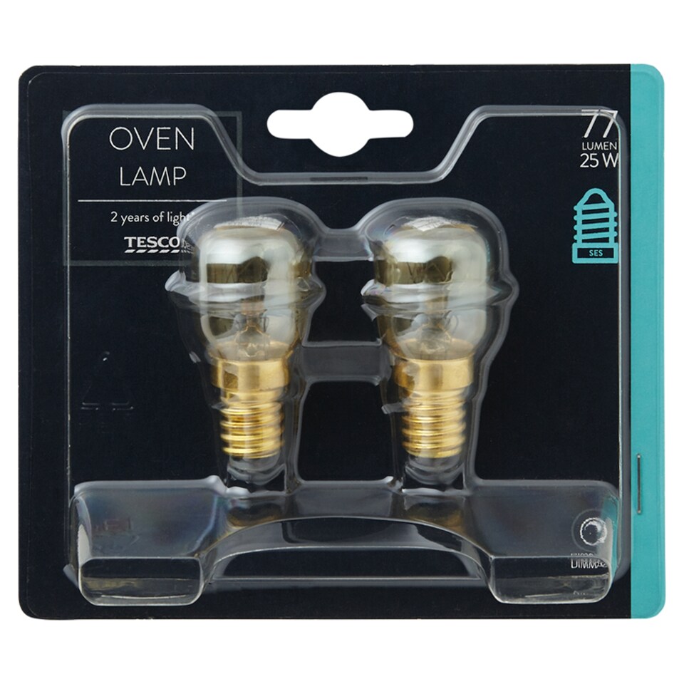 image 1 of Tesco Oven Lamp 2 Pack