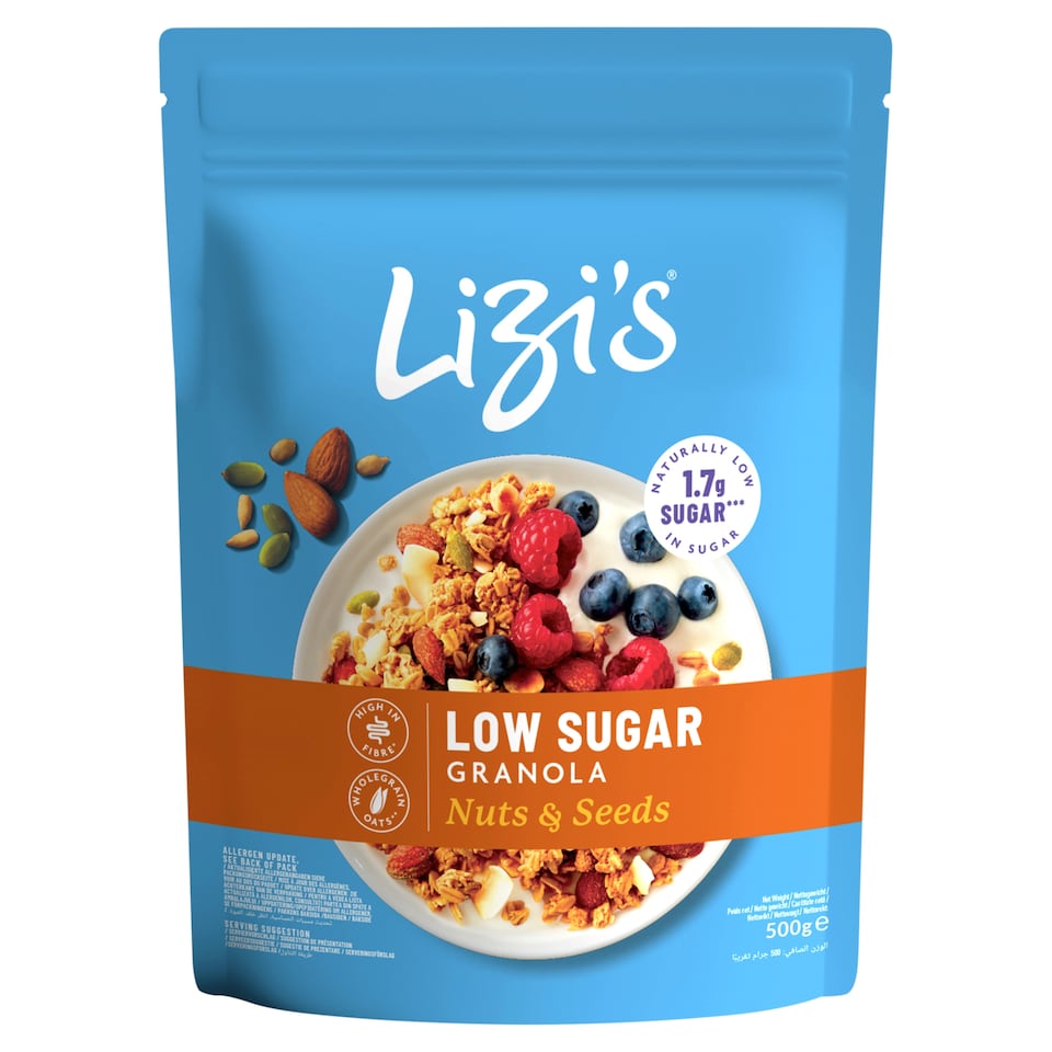 Lizis Low Sugar Granola 500G