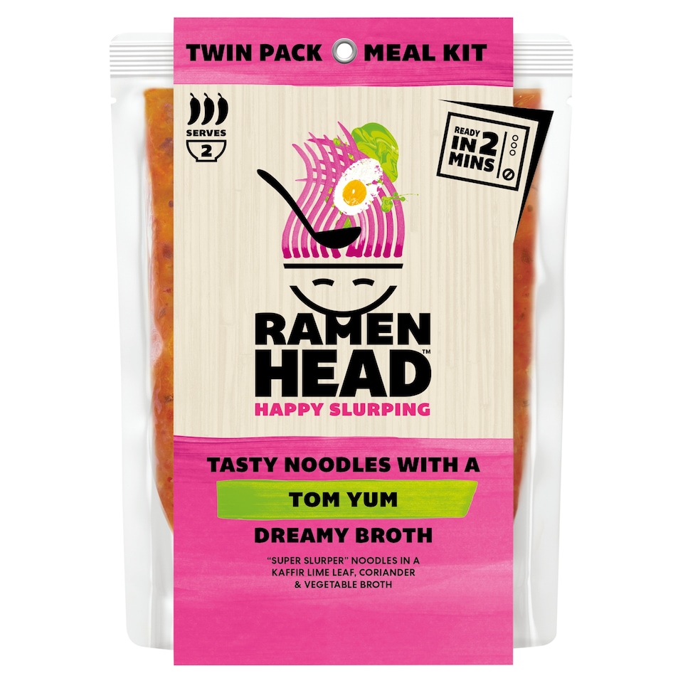 Ramenhead Tom Yum Noodle & Broth 450g