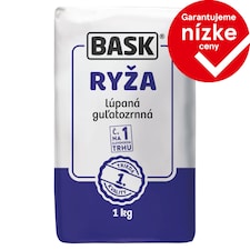 Bask Ryža lúpaná guľatozrnná 1 kg
