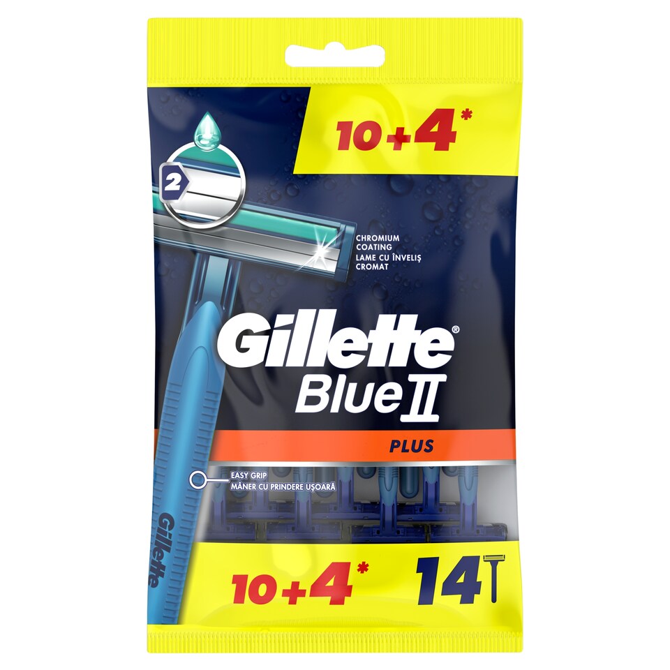 obrázok 1 z Gillette BlueII Plus Pánske Jednorazové Holiace Strojčeky x14