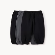 F&F Boys 3-Pack Cotton Rich Cuffed Joggers in Black