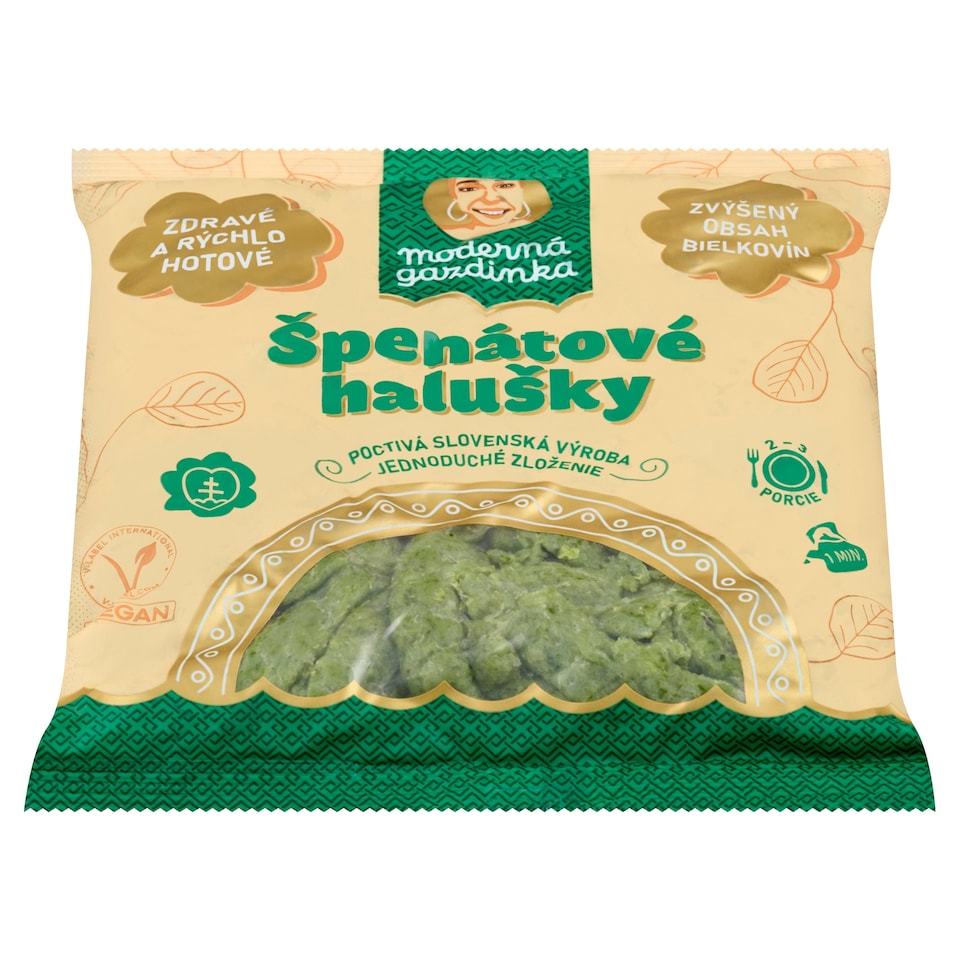 obrázok 1 z Moderná gazdinka Špenátové halušky 450 g