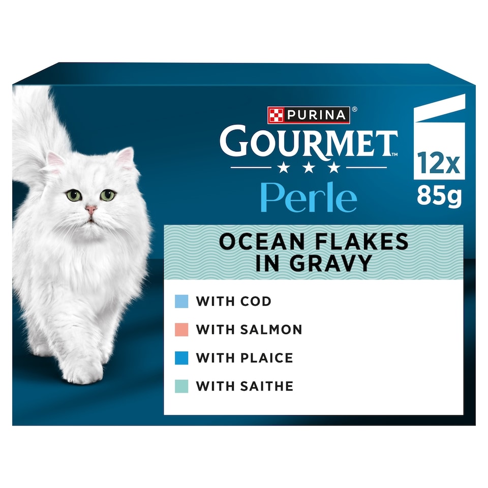 image 1 of GOURMET Perle Ocean Flakes in Gravy Fish Recipes 12x85g